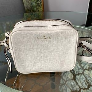 Kate Spade Off White Leather Crossbody
